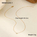 Delicate Clavicle Chain Titanium Steel Necklace That Wont Fade