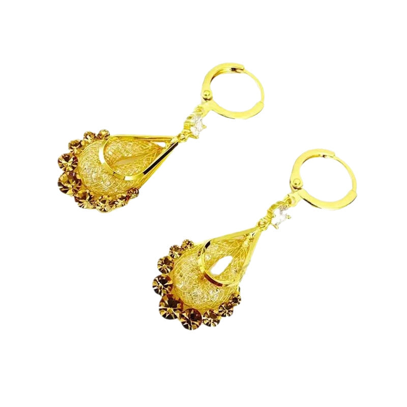 Crystal Water Drop Earrings