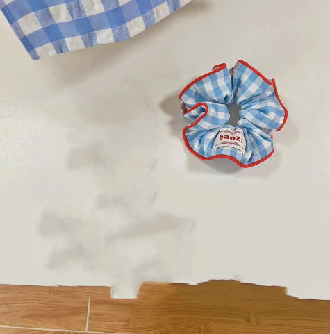 Classic Plaid Elastic Hair Tie