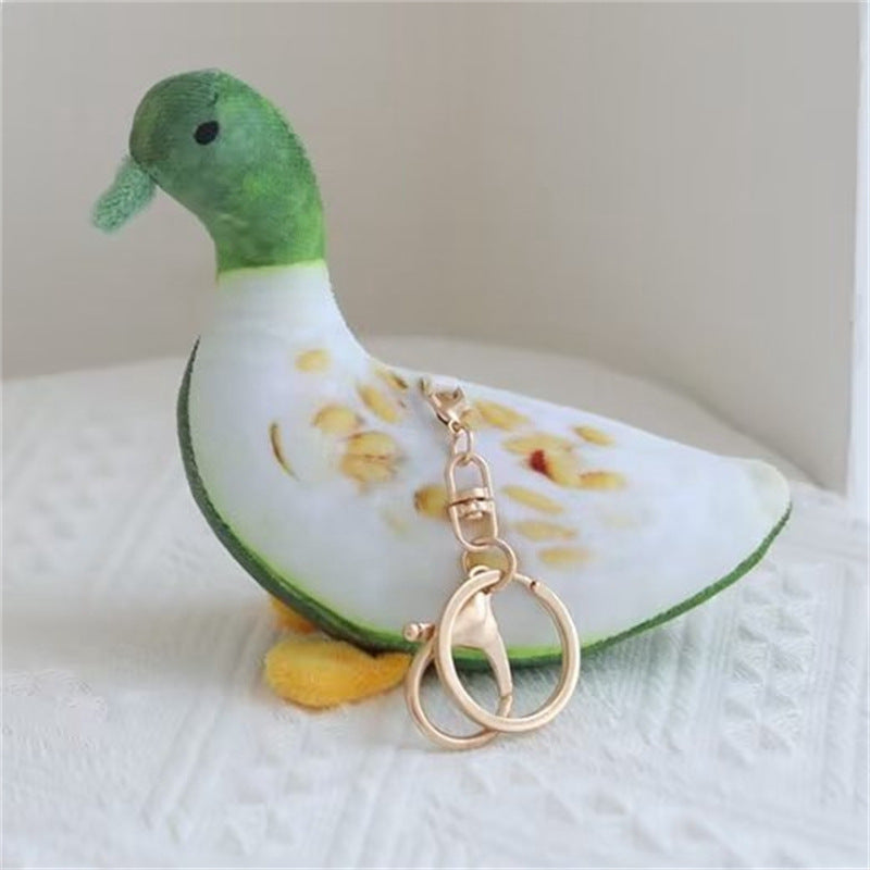 Banana Duck Pendant Dating Keychain