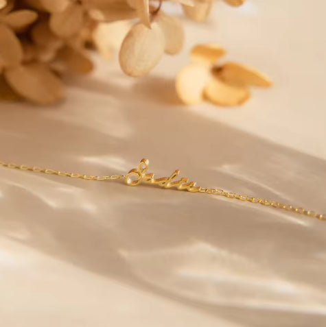 Customized Women's Name Bracelet For Personalization