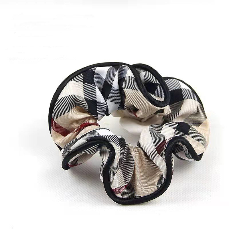 Classic Plaid Elastic Hair Tie