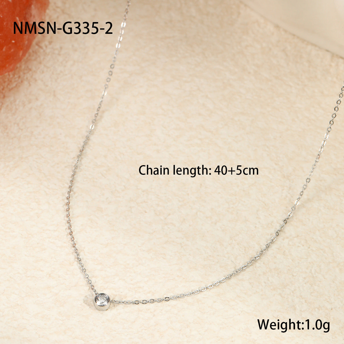 Delicate Clavicle Chain Titanium Steel Necklace That Wont Fade