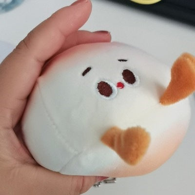 Banana Duck Pendant Dating Keychain