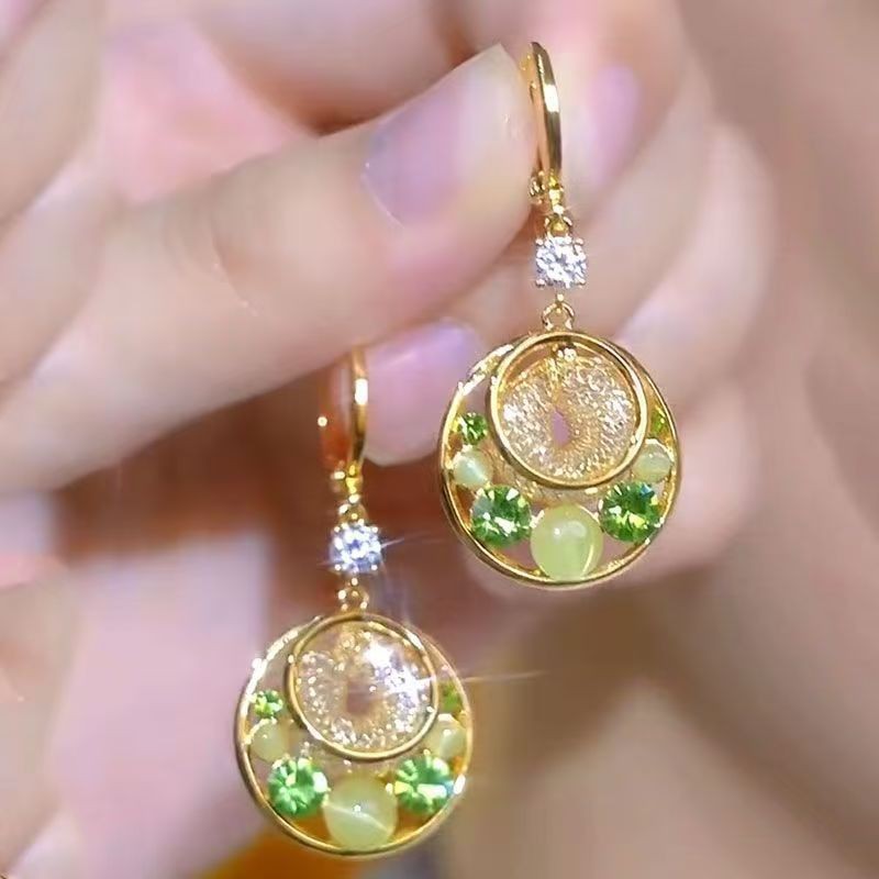 Crystal Water Drop Earrings