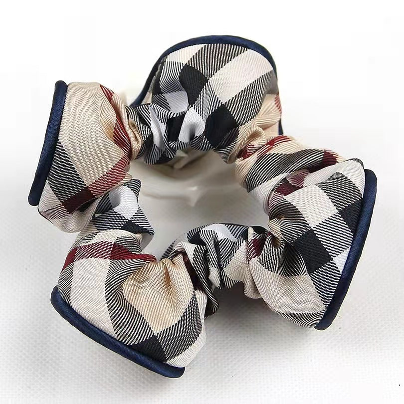 Classic Plaid Elastic Hair Tie