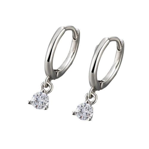 Affordable Luxury Minimalist Zircon Earrings That Go With Everything