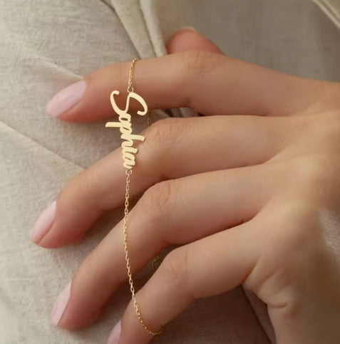 Customized Women's Name Bracelet For Personalization