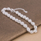 Hollowed Out Wealthy Girl Treasure Mother Silver Jewelry