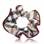 Classic Plaid Elastic Hair Tie